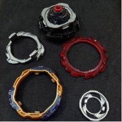 Takaratomy Beyblade Dynamite Belial With All 4 Gears Used Takaratomy Beyblade Dynamite Belial With All 4 Gears Used
