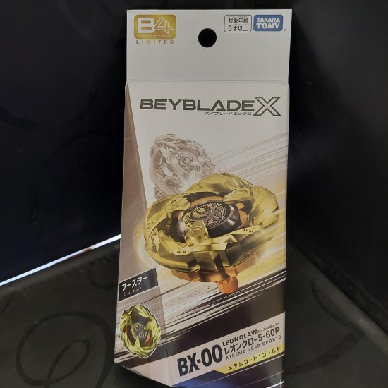 Takaratomy Beyblade X Leon Claw Gold Limited Brand New