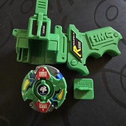 Takara Beyblade Round Shell MS Grip included