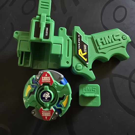 Takara Beyblade Round Shell MS Grip included
