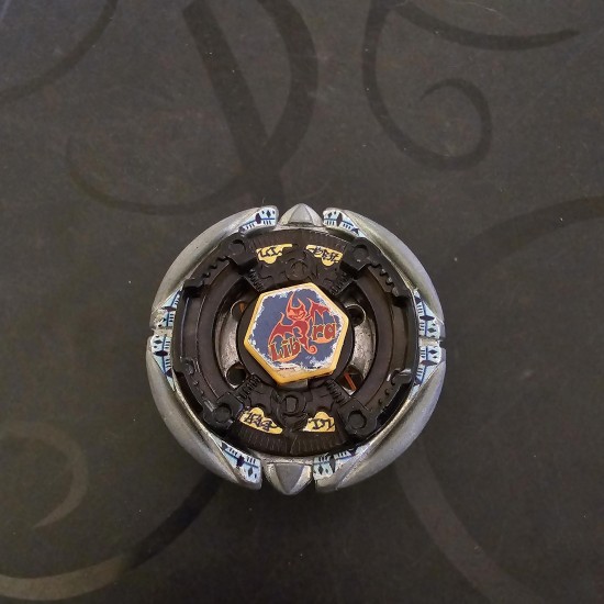 Takaratomy Beyblade Flame Libra Black Used