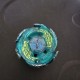 Takaratomy Beyblade Galaxy Pegasus Turquoise Green- Paint chipped, Tip Damaged