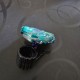 Takaratomy Beyblade Galaxy Pegasus Turquoise Green- Paint chipped, Tip Damaged