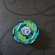 Takaratomy Beyblade Galaxy Pegasus Turquoise Green- Paint chipped