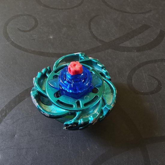 Takaratomy Beyblade Galaxy Pegasus Turquoise Green- Paint chipped