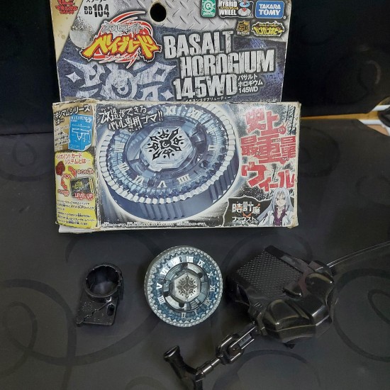 Takaratomy Beyblade Basalt Horogium with Box Used