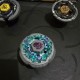 Takaratomy Beyblade Hybrid Wheel Custom Set Used