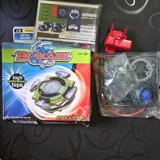 Hasbro Beyblade Metal Driger Jungle Green New (Very Rare)
