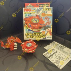 Takara Beyblade Dragoon V Red Used with Box and Accessories 