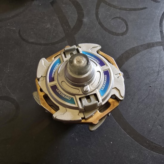 Takara Beyblade Dragoon V Silver Corocoro Limited Used