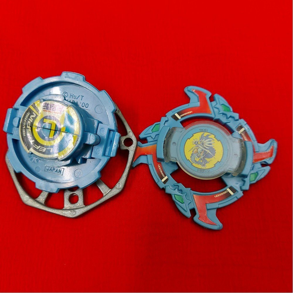 Takara Beyblade Dragoon S Blue Twin Dragoon Limited Used