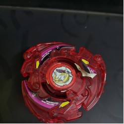 Takara Beyblade Seaborg 2 Red clear Random Booster 6 Used