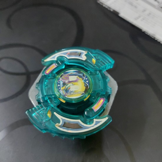 Takara Beyblade Seaborg 1 Green Clear Used