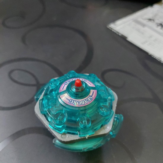 Takara Beyblade Seaborg 1 Green Clear Used