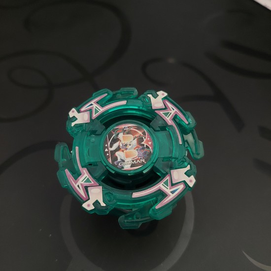 Takara Beyblade Galman Green Clear Used