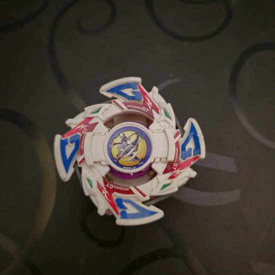 Takara Beyblade Dragoon GT Used (Purple Right Spin Gear)