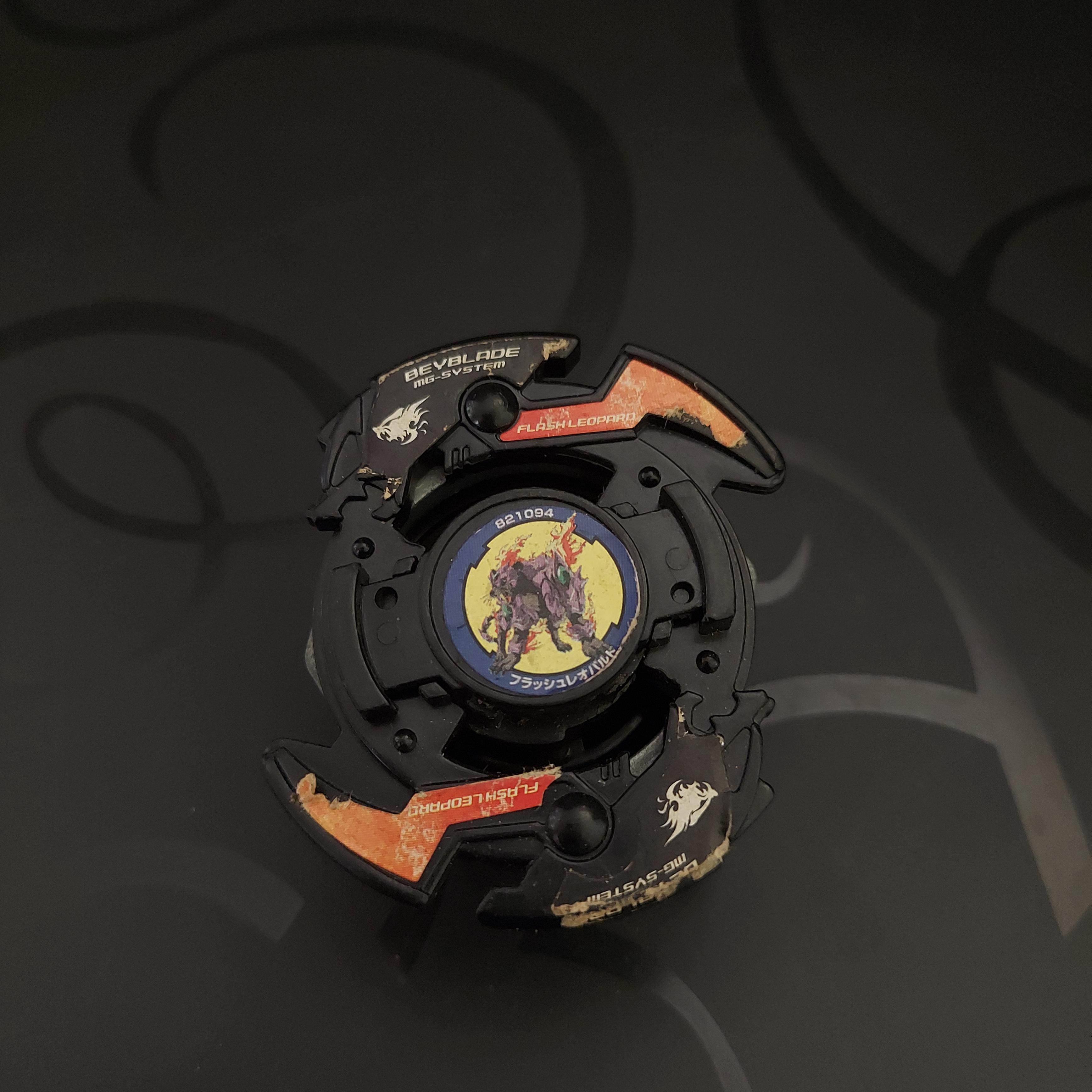 Takara Beyblade Flash Leopard 1 Used