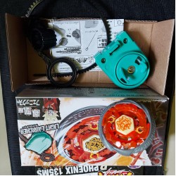 Takaratomy Beyblade Burn Phoenix with Box and Accessories Used