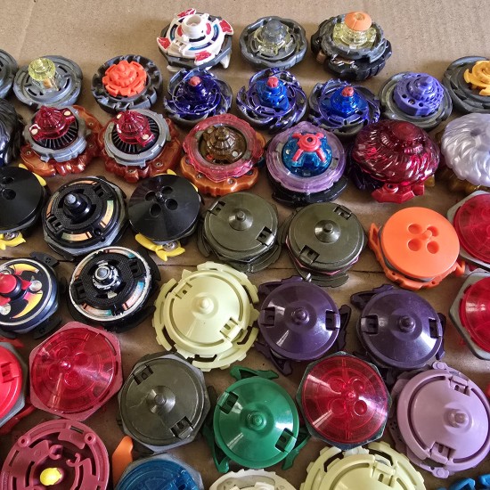 Takara Beyblade Mixed Lot of 80 Takara Beyblade Mixed Lot of 80